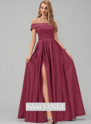 šaty na ples-maturitní šaty-vínové šaty na ples